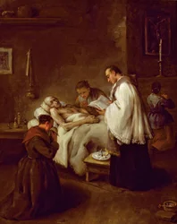 Estrema unzione, c.1755